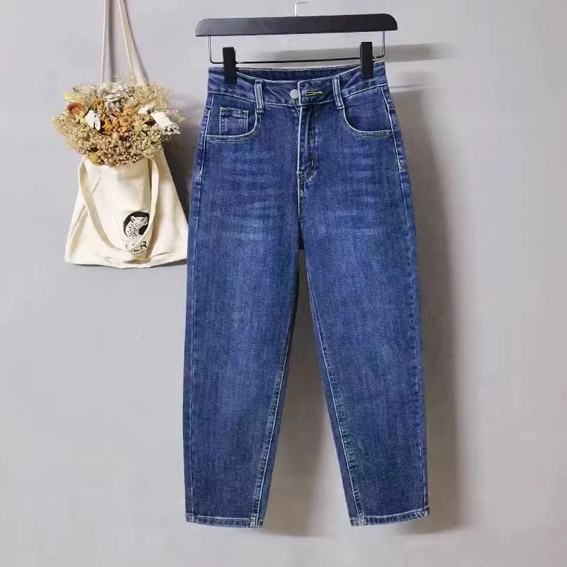 HENIMAN/恒依曼休闲时尚春秋显瘦百搭九分老爹裤5030