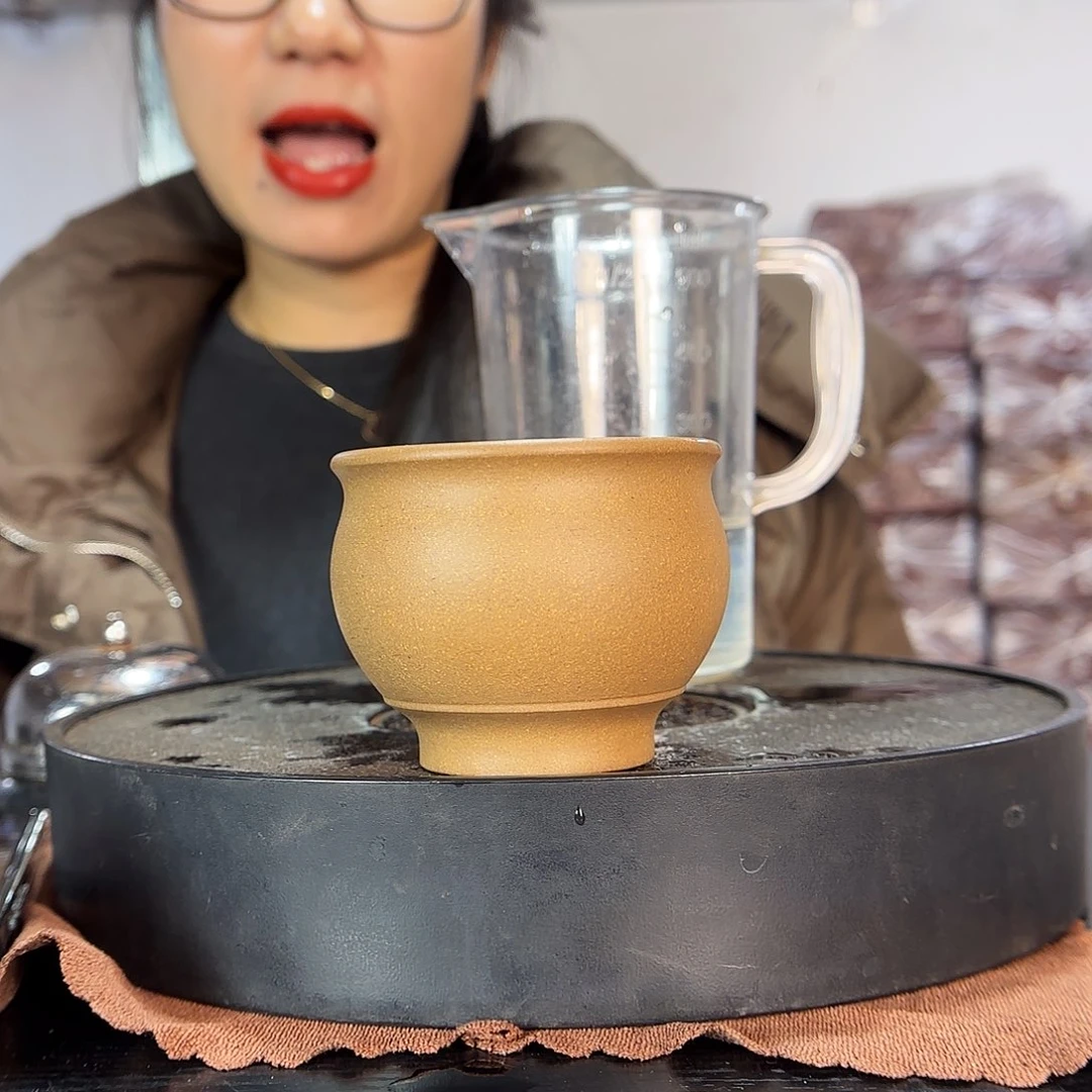 紫砂茶杯原矿紫砂主人杯