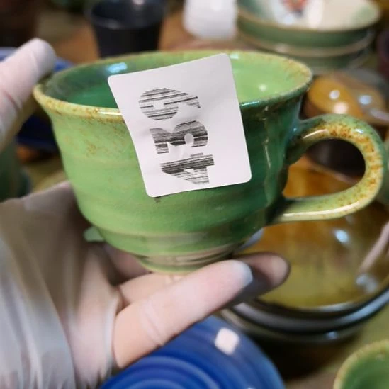瓷片磁州窑五厂盘碗壶杯有瑕疵