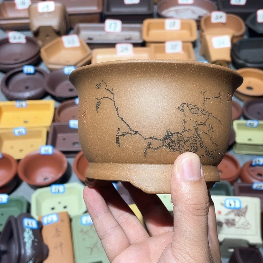 紫砂小盆10*7cmmm