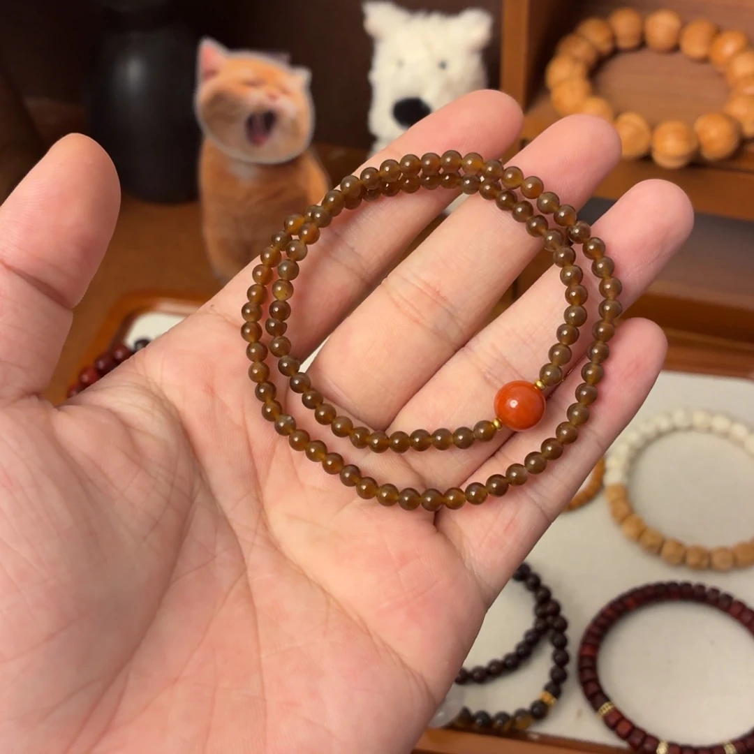 手链未镶嵌和田玉（糖玉）