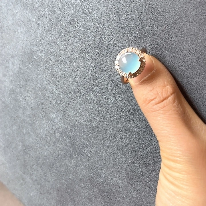 玛瑙/玉髓合金戒指