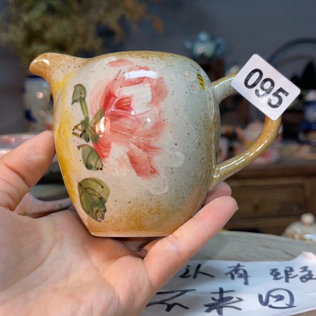 杯素浅陶瓷手工手绘