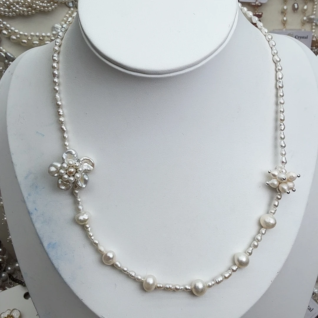 未镶嵌淡水珍珠颈饰