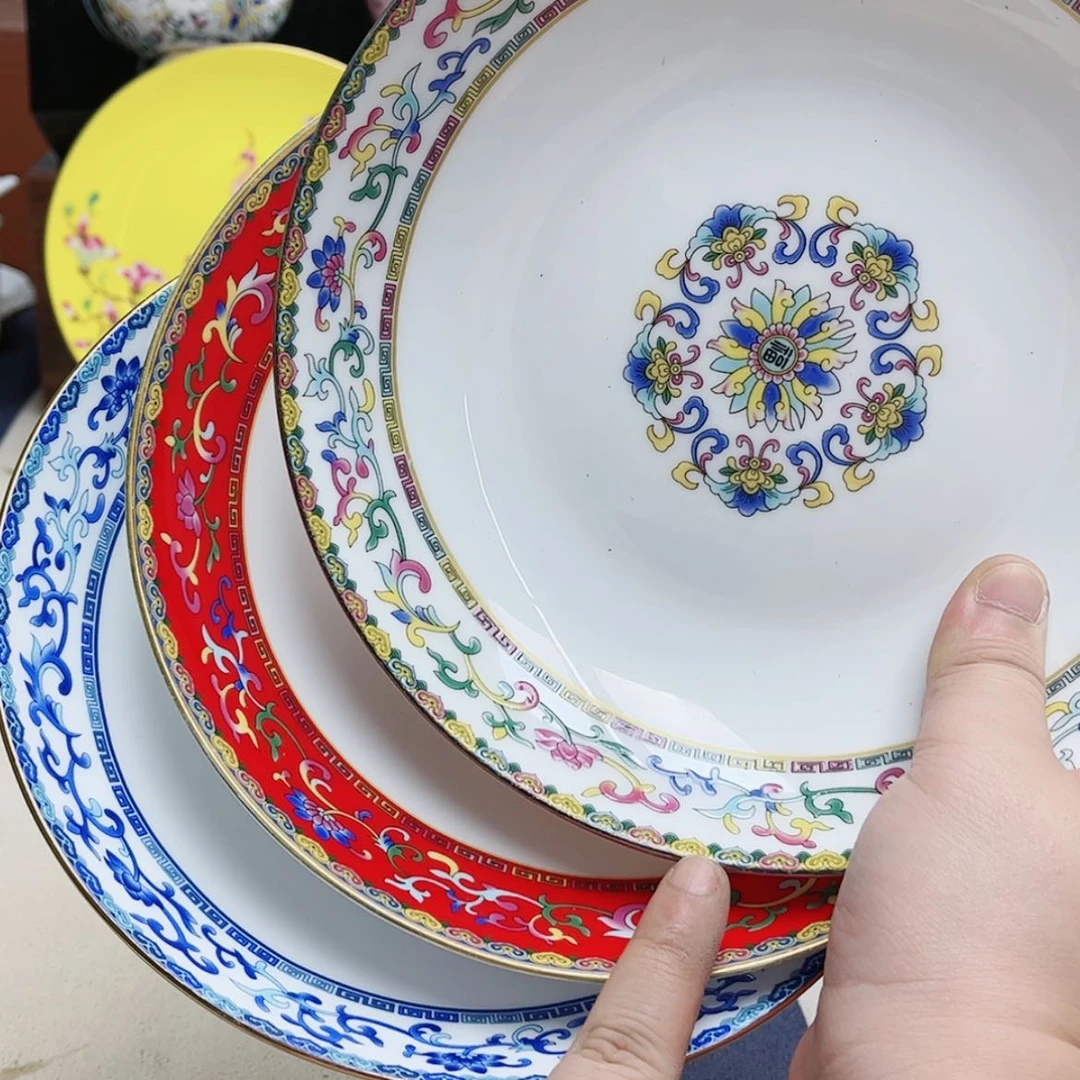 【闪购商品】珐琅8英寸3深混。。。。。