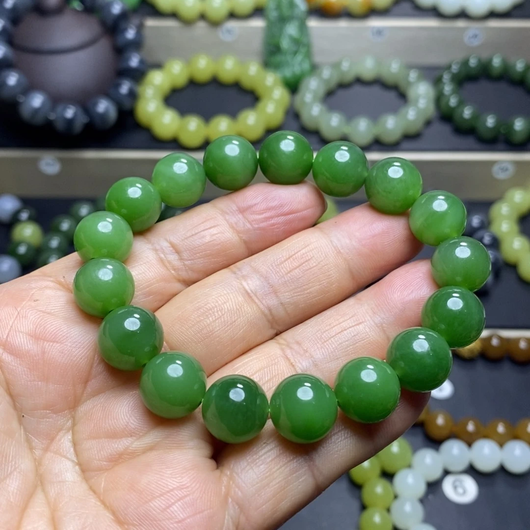 和田玉未镶嵌手串