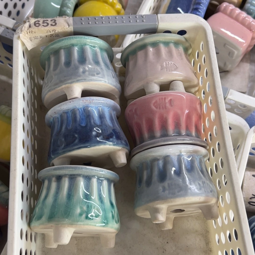 陶瓷多肉小花盆@@1653