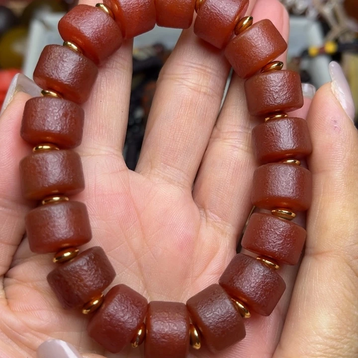 玛瑙/玉髓未镶嵌手链