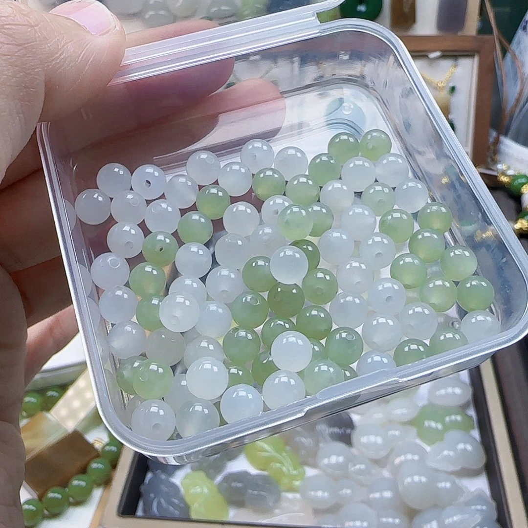 和田玉未镶嵌颈饰多样性发6个