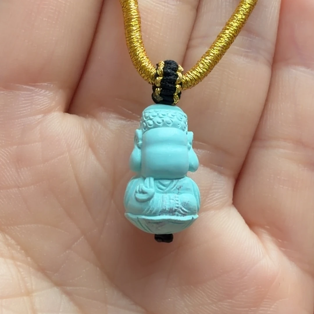 绿松石未镶嵌颈饰