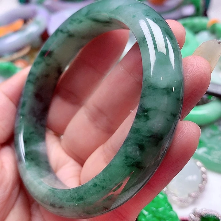 未镶嵌手镯翡翠翡翠