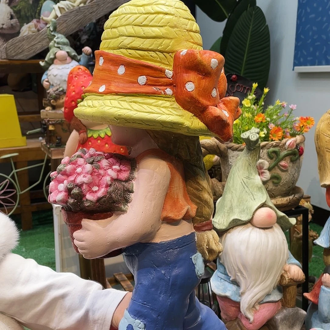 摆件花园摆件红红火火