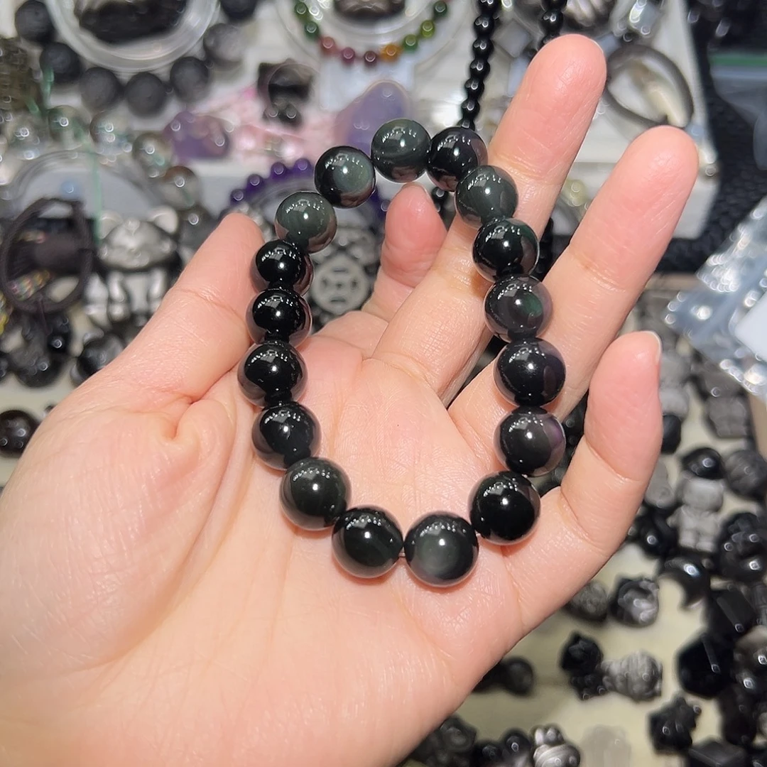 宁***远黑曜岩未镶嵌珠宝奇石