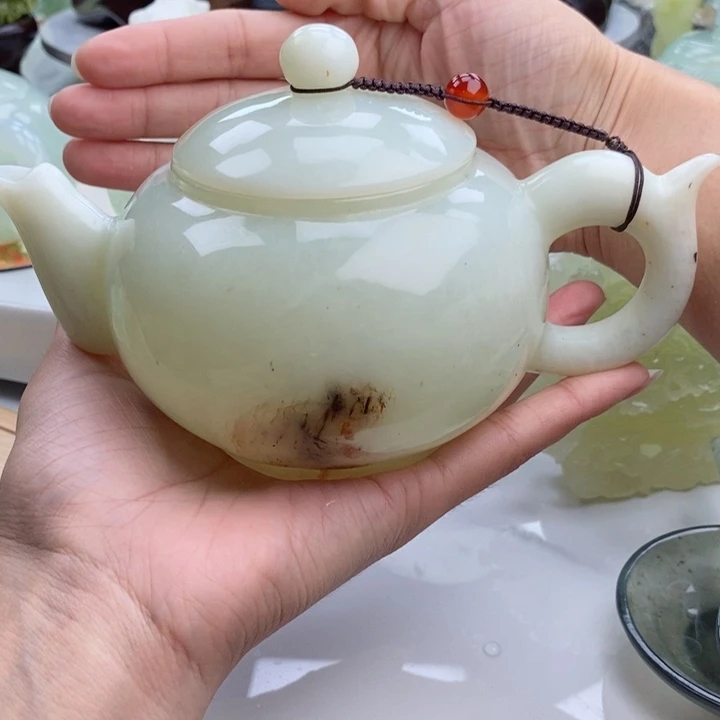 岫玉四大名玉摆件未镶嵌柴****机