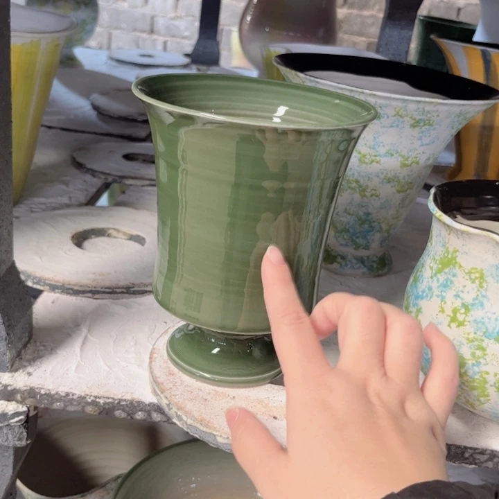 瓷片口12高16景德镇陶