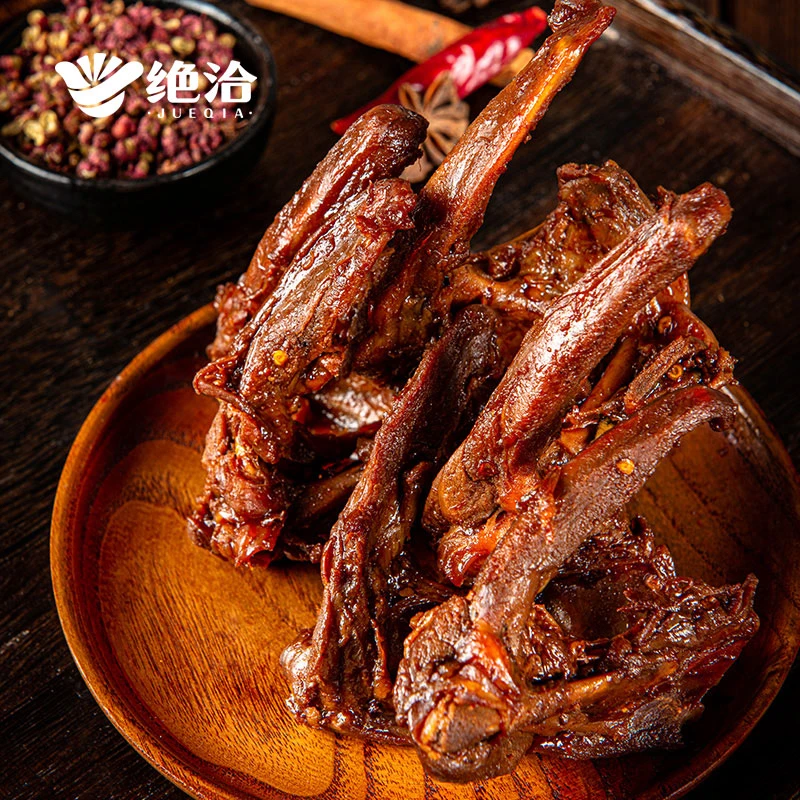 陶啊宝甜辣味鸭架250g