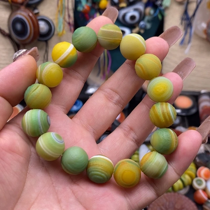 玛瑙/玉髓手链未镶嵌