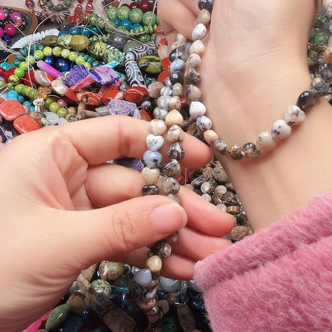 玛瑙/玉髓未镶嵌珠宝半成品水墨画k6