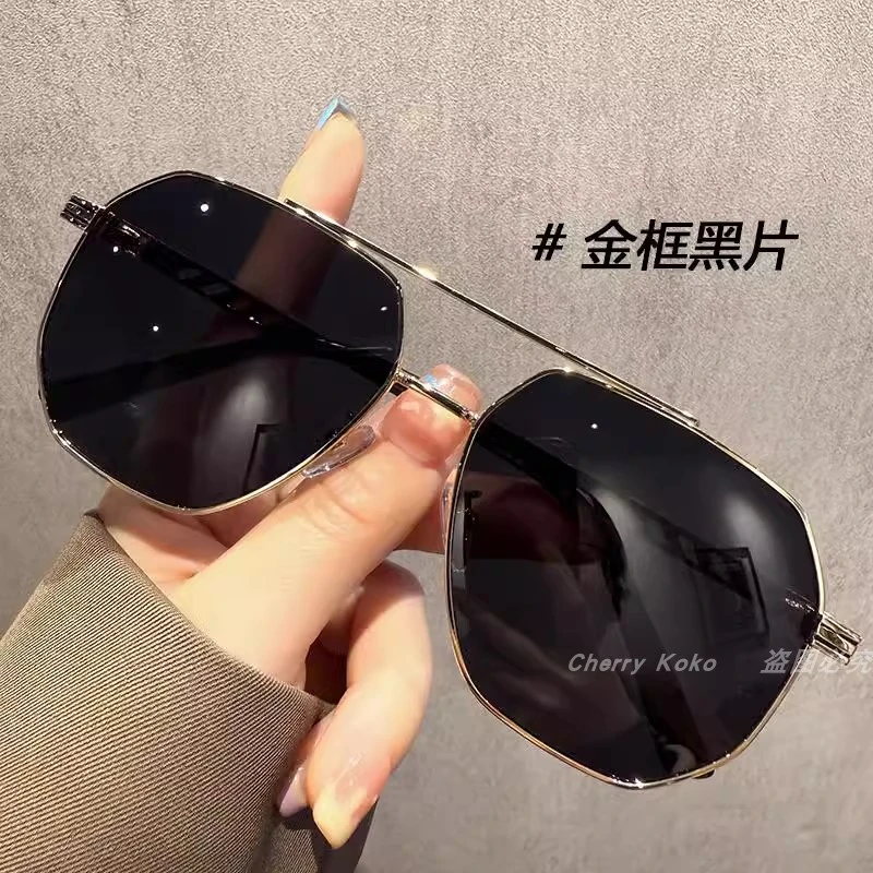 英国Coop Koop 飞行员双梁偏光墨镜男显脸小开车驾驶专用太阳眼镜