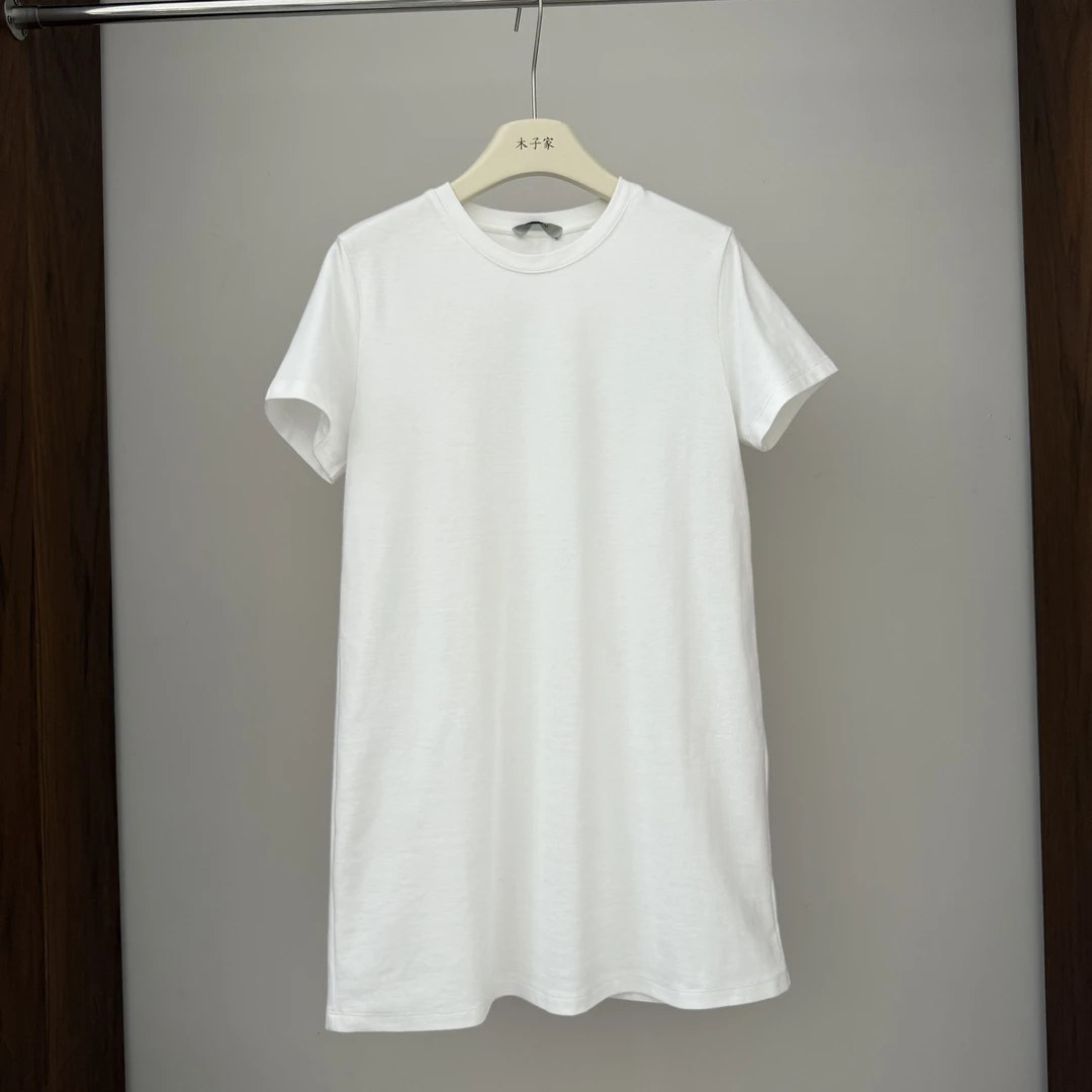 夏季经典简约短袖T裙