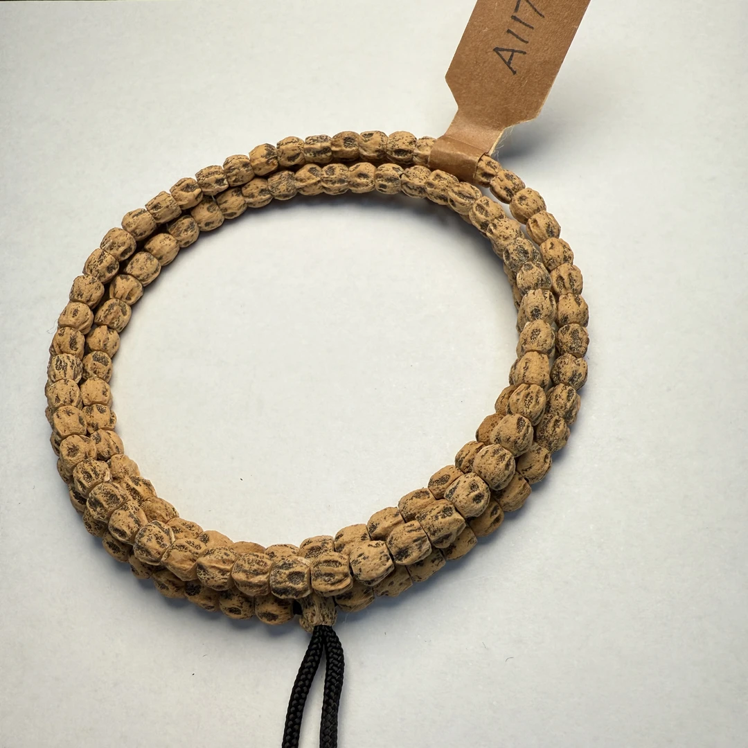 【青黛】天然文玩柏香籽长串 （编号A117） 尺寸：5mm+