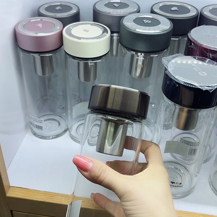 万象品牌单层玻璃杯胡桃U265