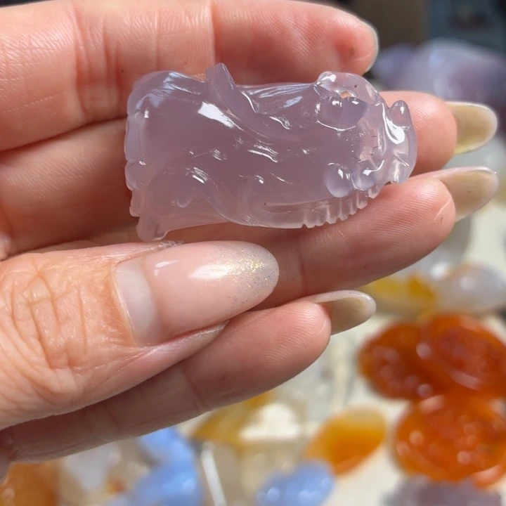 玛瑙/玉髓未镶嵌吊坠(不含链)