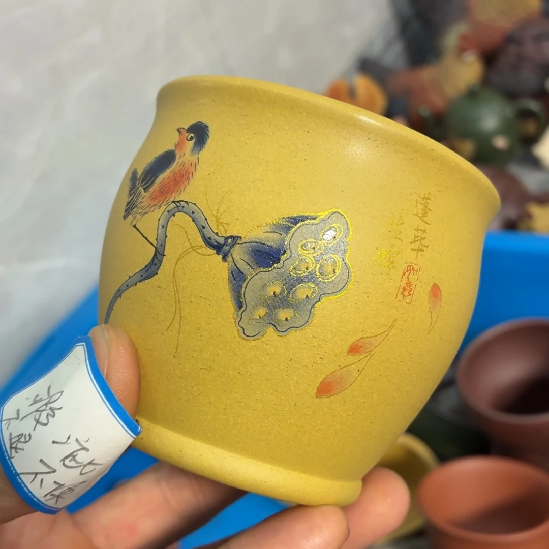 茶杯紫砂瑕疵不退不换介意勿拍