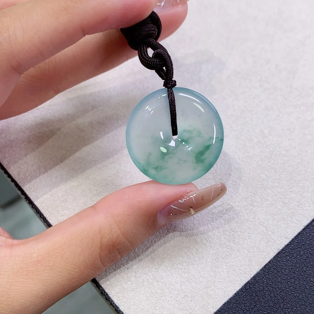 翡翠未镶嵌吊坠(不含链)25.8-5.4