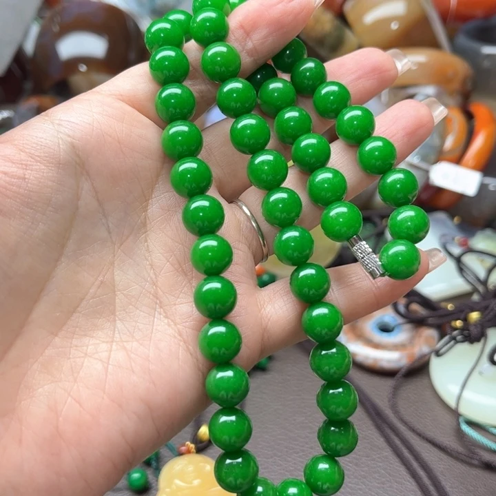 翡翠未镶嵌颈饰8889898999