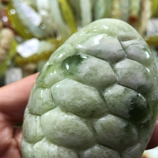 岫玉未镶嵌手把手把