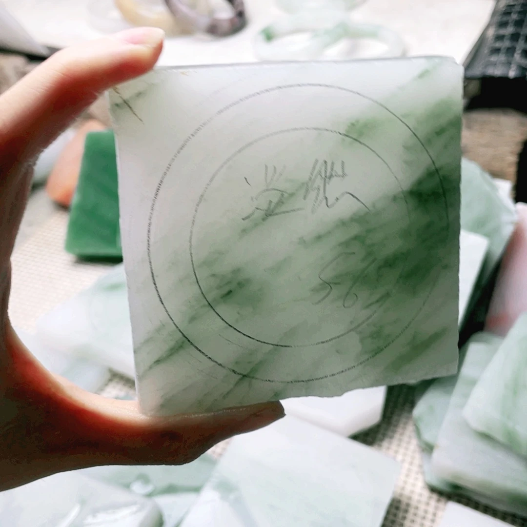 定制石英质玉淡*56圈口