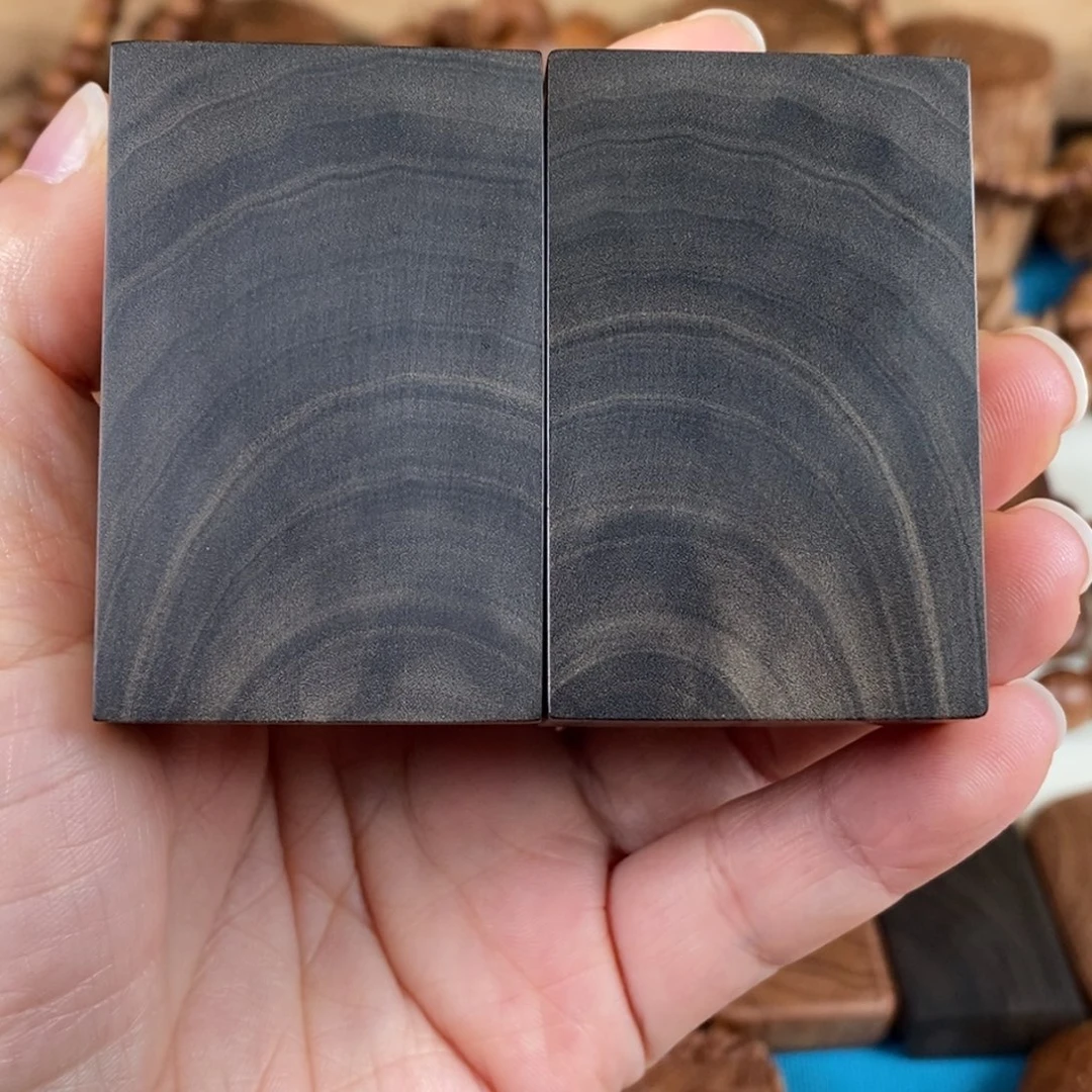 海***川檀香木无事牌阴沉老山檀5.56*3.55*2.0对牌