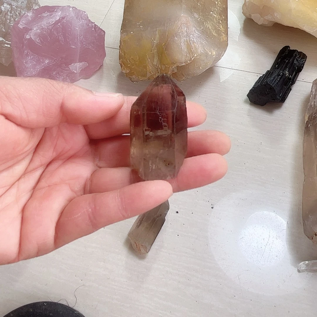 水晶天然水晶原石未镶嵌大****山