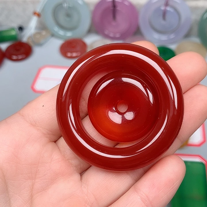 火***岩未镶嵌颈饰玛瑙/玉髓