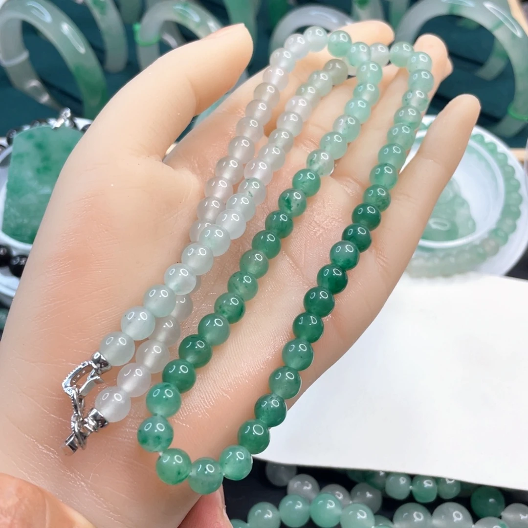 项链未镶嵌石英质玉