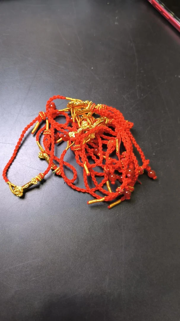 足金配饰 天然设计款小红绳手链  多样性发货发一件  hj/264