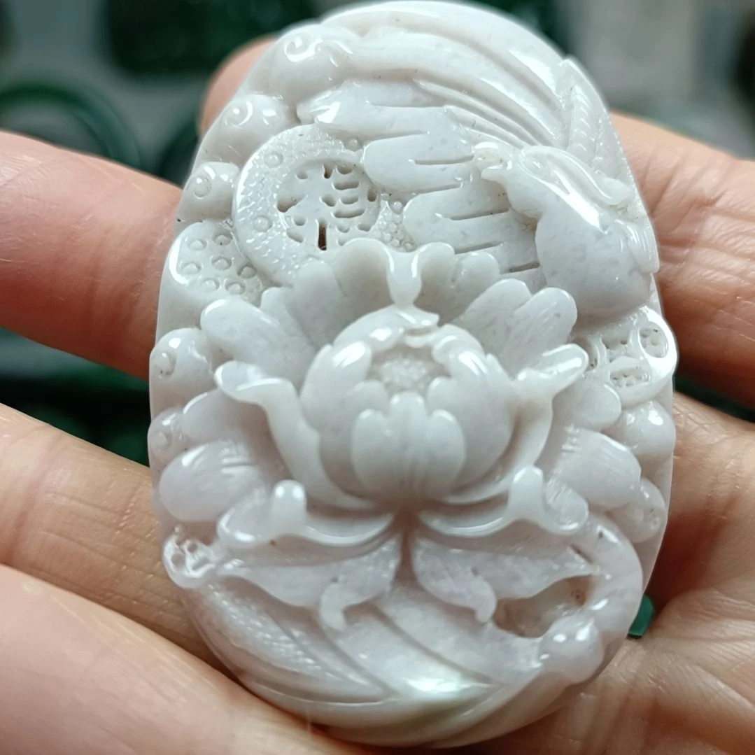 独山玉挂件未镶嵌
