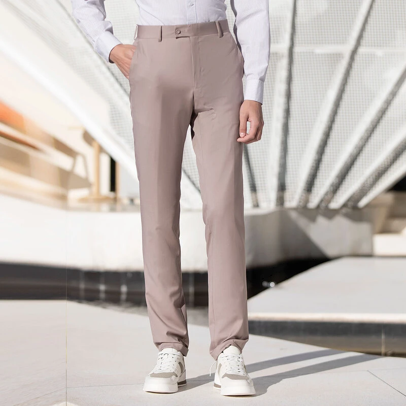 【捡漏】威可多男士西装裤休闲百搭修身西服长裤职业婚礼绵羊毛西裤