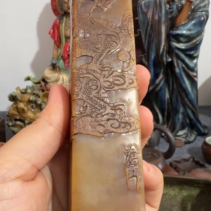 一***人石材手工艺品摆件包邮