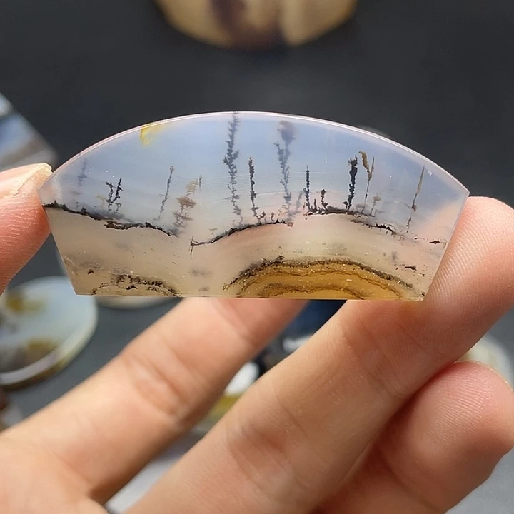 玛瑙/玉髓未镶嵌颈饰