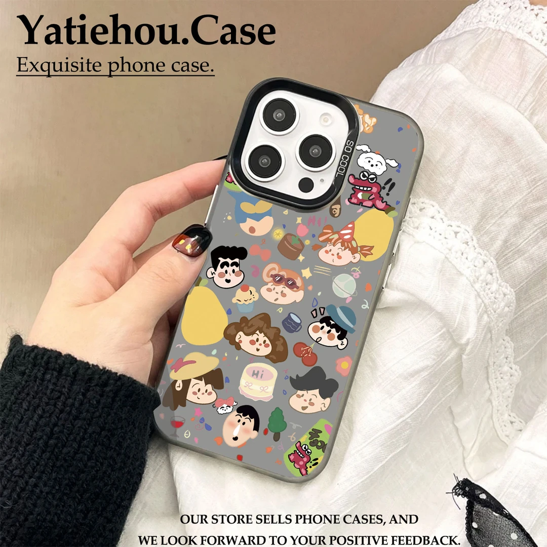 彩银小新全家福适用苹果16华为oppo小米15vivo荣耀oppo红米iphone