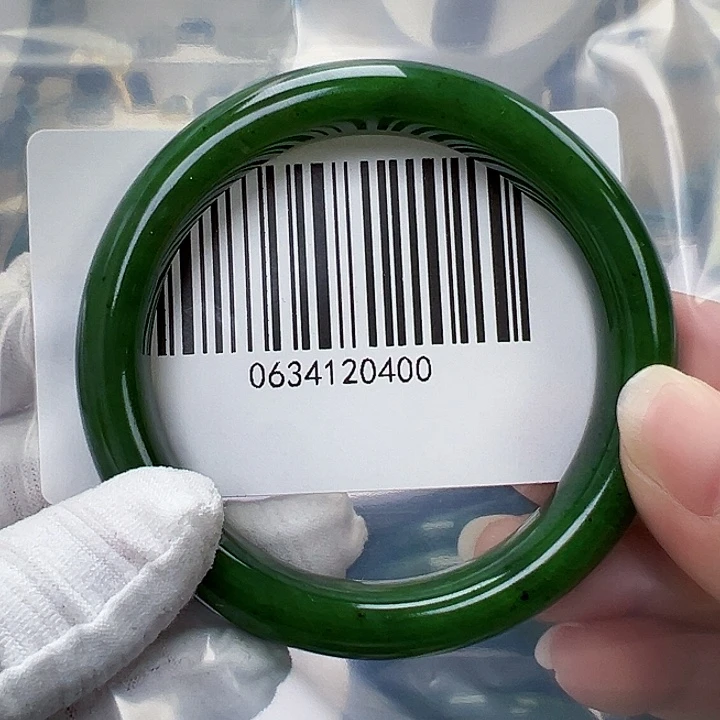 和田玉未镶嵌手镯包容58