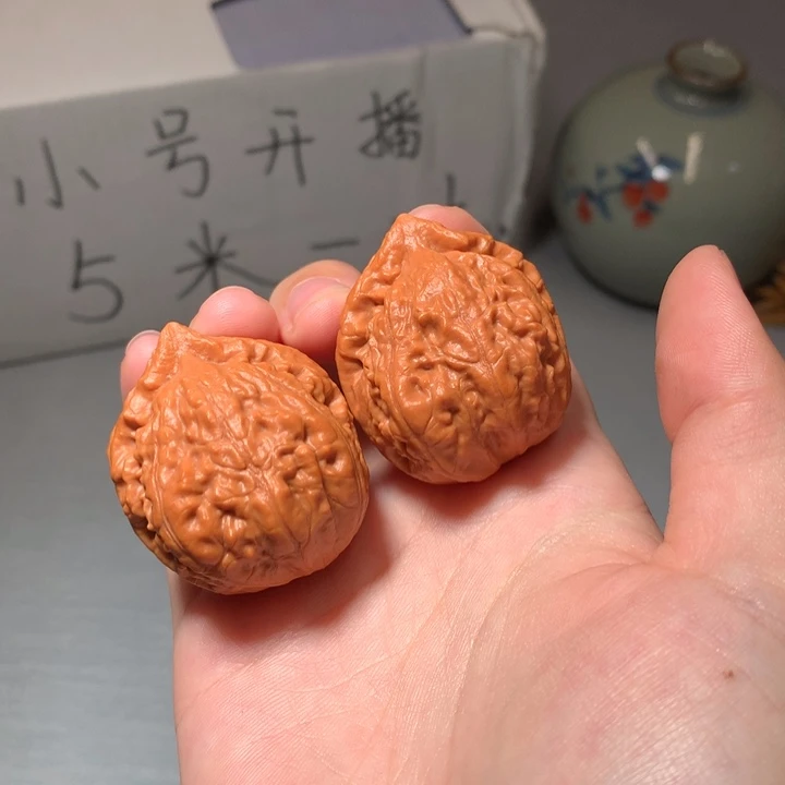 文玩核桃把件蛤蟆100