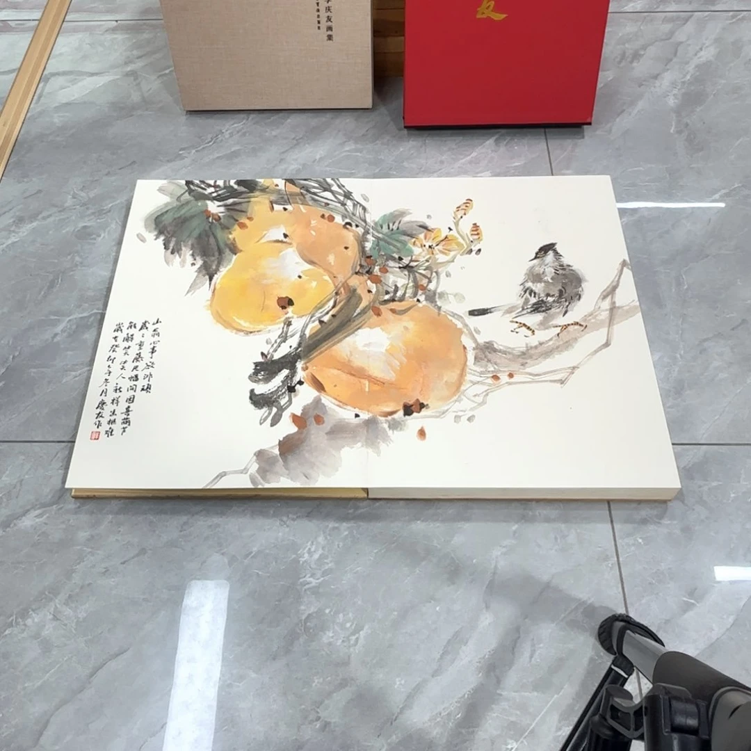 国画用****3国画庆友作品欣赏