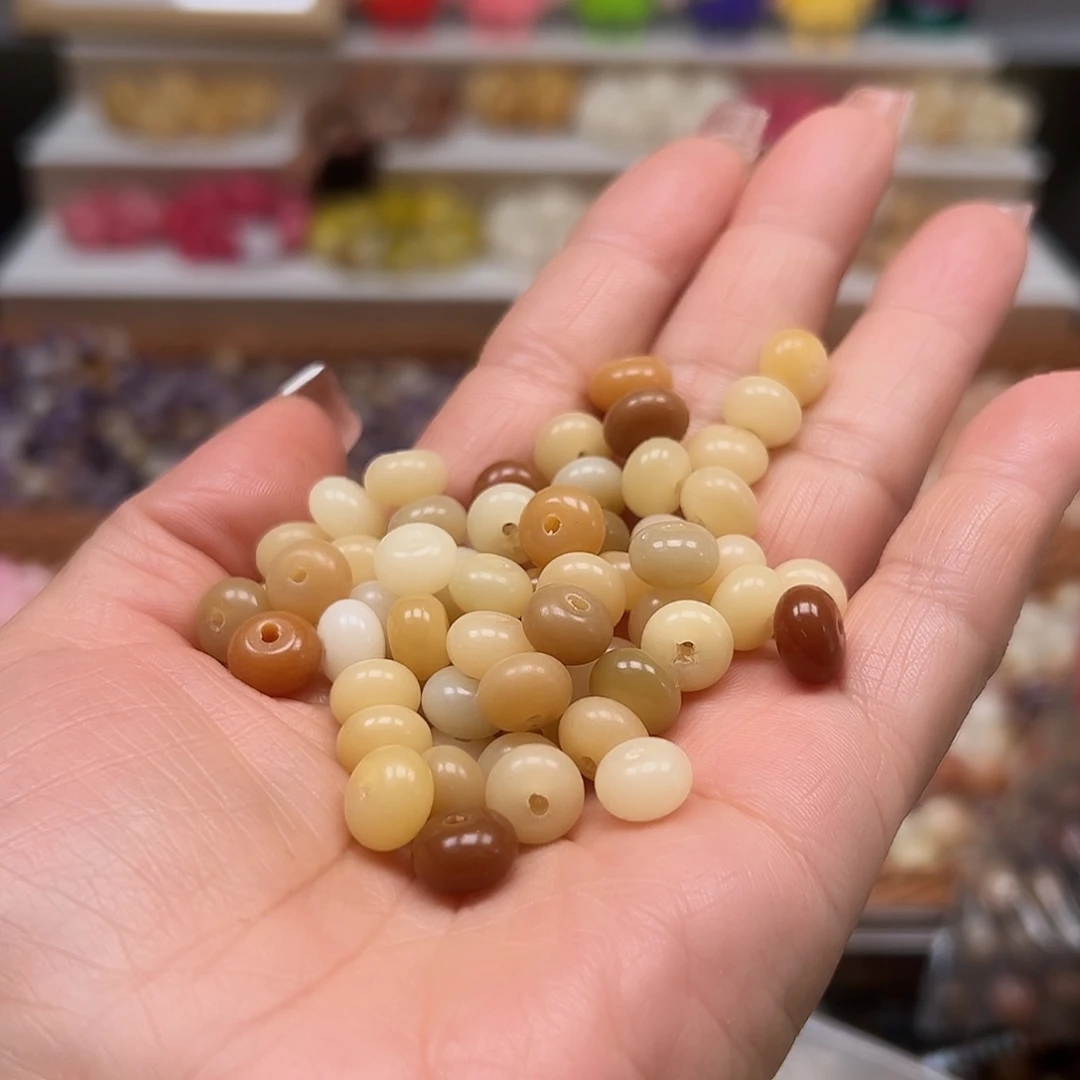 手串菩提根/象牙果微瑕卡9小熊算盘150颗