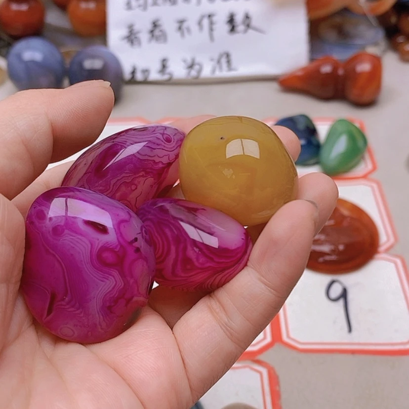 【闪购商品】未镶嵌玛瑙/玉髓珠宝半成品万***盘