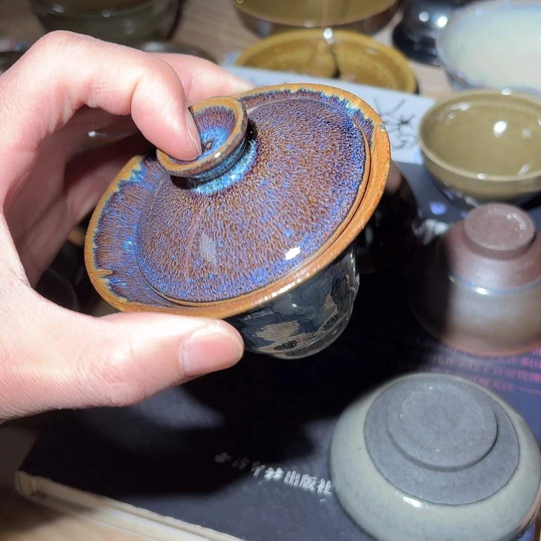 茶盏大宋建盏茶器