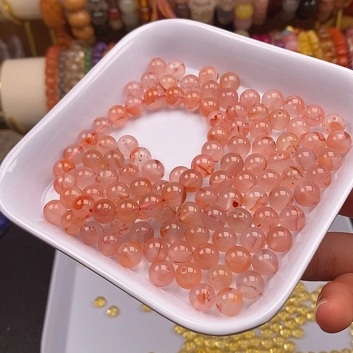 未镶嵌卡7.5冰飘南红25玛瑙/玉髓