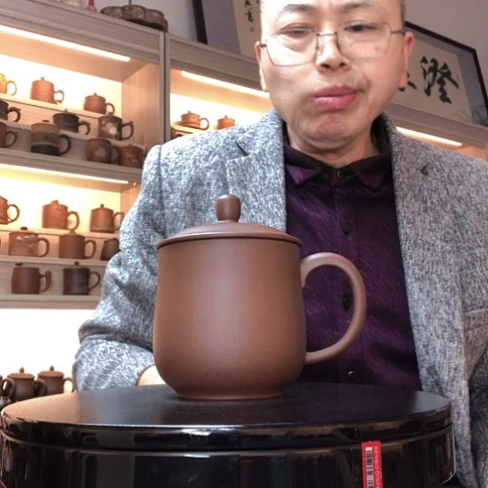 紫泥茶杯葫芦杯容量400